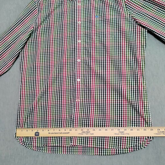 Southern Tide Shirt Mens Large Classic Fit Check Plaid Long Sleeve Button Up - Picture 12 of 16